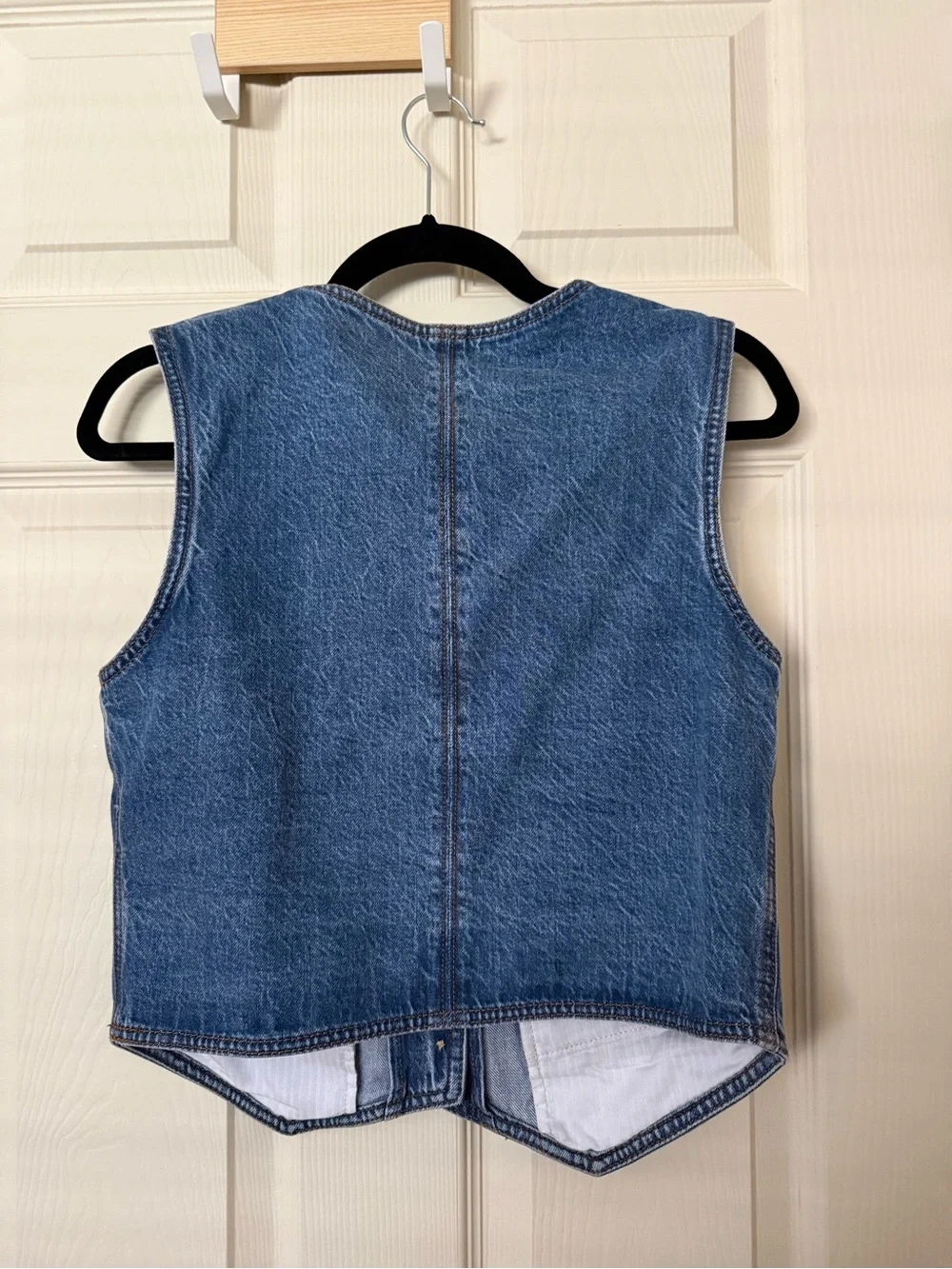 Abercrombie and Fitch Denim Vest - Picture 2 of 2